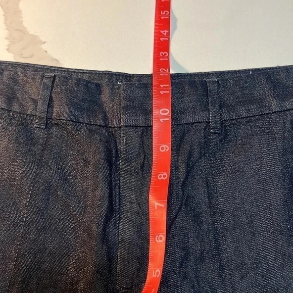 LOFT dark  blue denim shorts. Size 29‎ - Picture 10 of 10